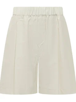 Fresh Wool Bermuda with Elasticated Waist