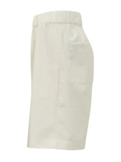 Fresh Wool Bermuda with Elasticated Waist