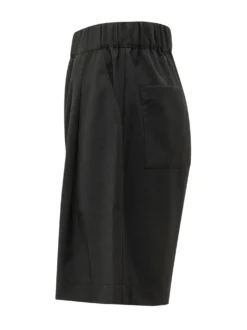 Fresh Wool Bermuda with Elasticated Waist