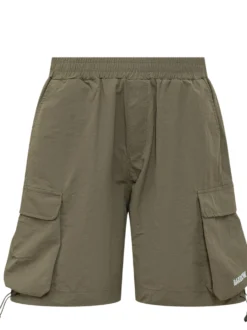 Gabardine Cargo Shorts