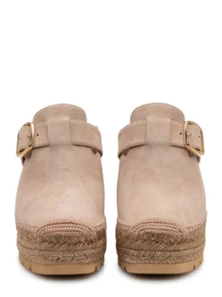 Gala Suede Wedge Clog