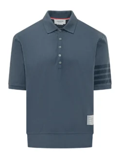 Garment Dyed Short-Sleeve Polo