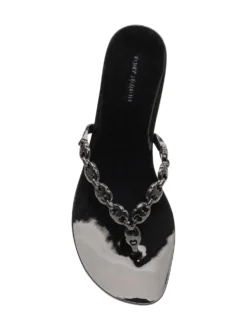 Gemini Link Flip Flops with Chain