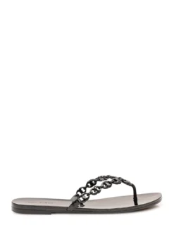 Gemini Link Flip Flops with Chain