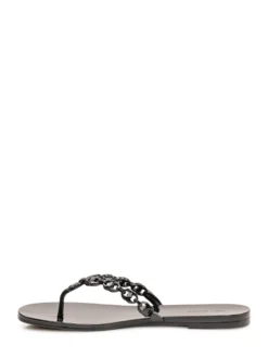 Gemini Link Flip Flops with Chain
