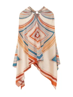 Geometric Print Halter Top
