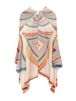 Geometric Print Halter Top