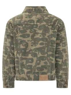 Giacca Camouflage con Tasche