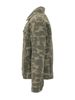 Giacca Camouflage con Tasche