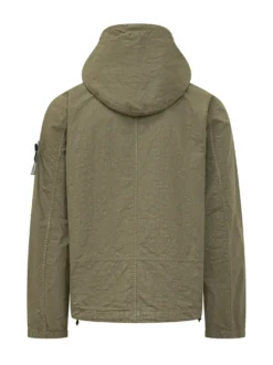 Giacca con Cappuccio e Chiusura con Zip