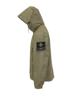 Giacca con Cappuccio e Chiusura con Zip