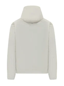 Giacca con cappuccio e zip frontale