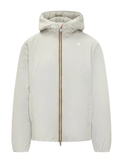 Giacca con Cappuccio e Zip Frontale