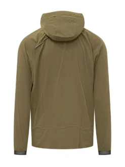 Giacca con Cappuccio e Zip Frontale