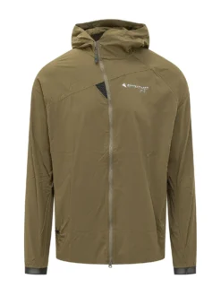 Giacca con Cappuccio e Zip Frontale