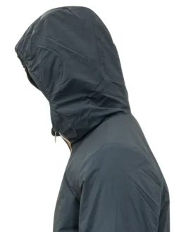 Giacca con Cappuccio e Zip Frontale