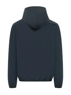 Giacca con cappuccio e zip frontale