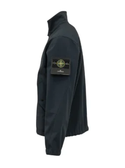 Giacca con Collo Alto e Chiusura con Zip