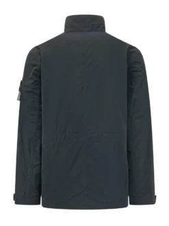 Giacca Con Tasche Frontali E Collo Alto
