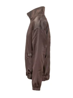 Giacca con Zip a Collo Alto