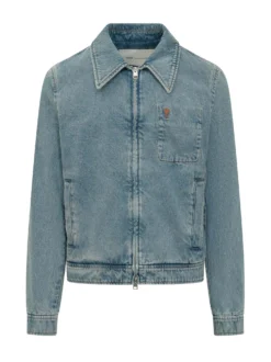 Giacca con Zip Ami Zipped Jacket