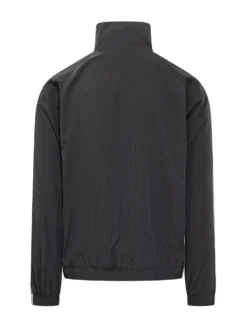 Giacca con Zip Collo Alto e Logo
