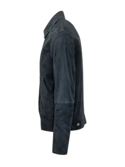 Giacca con Zip e Tasche Applicate