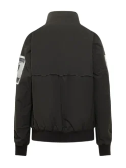 Giacca con Zip e Tasche con Patch