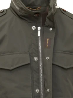 Giacca Denver con Collo Alto e Tasche con Patta