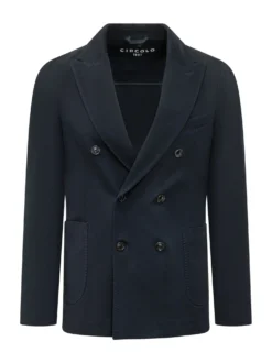 Giacca Doppiopetto Piquet Classica