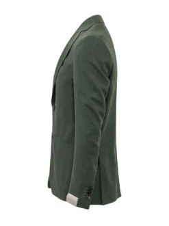 Giacca Monopetto con Revers e Tasche Applicate