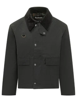 Giacca Spey con Colletto in Velluto