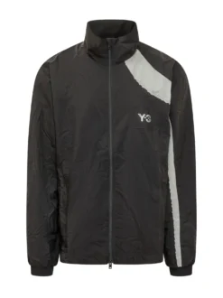 Giacca Sportiva con Zip e Collo Alto