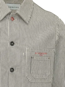 Giacca Workwear a Righe