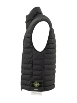 Gilet Imbottito con Collo Alto