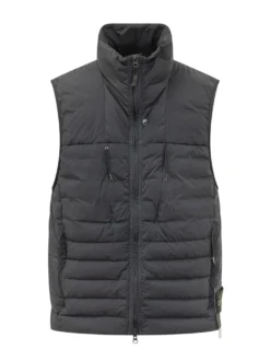 Gilet Imbottito Con Zip