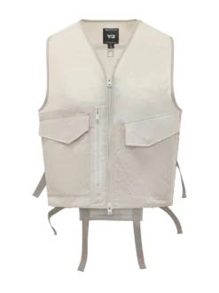 Gilet Tact con Zip e Tasche Applicate