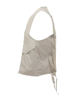 Gilet Tact con Zip e Tasche Applicate