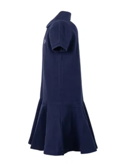 Girls Cotton Piqué Polo Dress