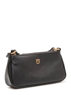 Half Moon Baguette Bag with Shoulder Strap