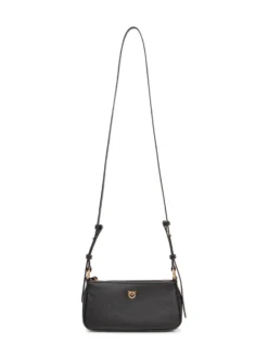 Half Moon Baguette Bag with Shoulder Strap