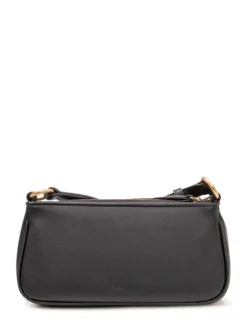 Half Moon Baguette Bag with Shoulder Strap