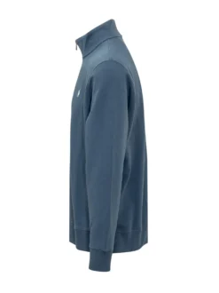 Half Zip Sweatshirt with High Neck