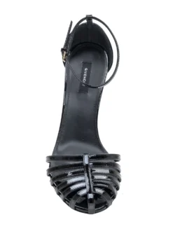 Heeled Sandal with Ankle Strap