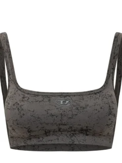 Hella Abstract Print Sports Bra