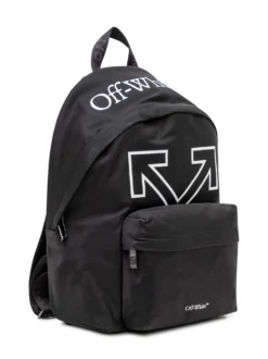 Heritage Backpack with Front Pocket and Logo Print