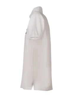 High Neck Polo with Buttons