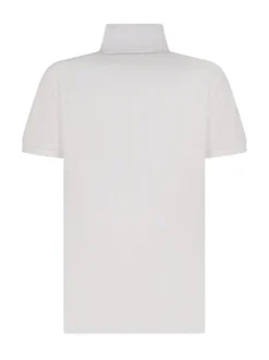 High Neck Polo with Buttons