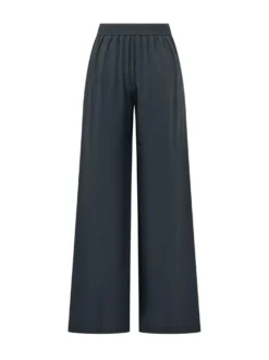 High Waisted Wide Leg Trousers with Pleats