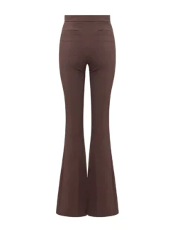 High Waist Flared Trousers